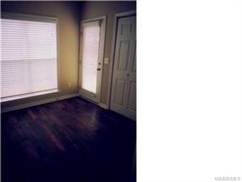 Breakfast dining area with laundry room area