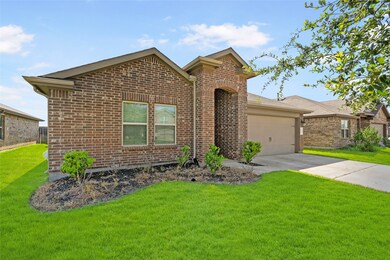A covered porch and pathway welcome you home each day!