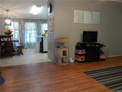 Open concept to the kitchen, but not open enough t