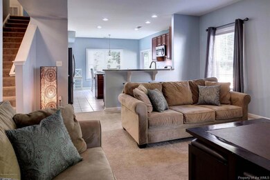 Family Room Overlooking Kitchen