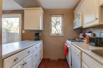 Kitchen with newer cabinetry