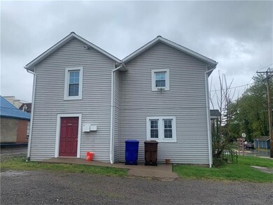 Rear of building