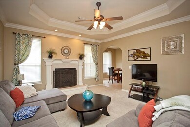 spacious living room