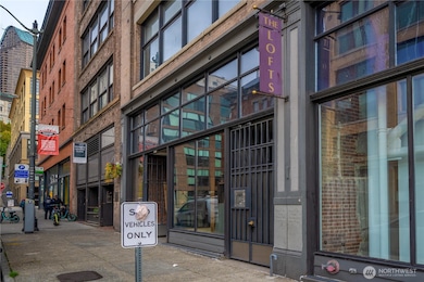 Lobby foyer with keypad entry, and double locking doors for maximum security.