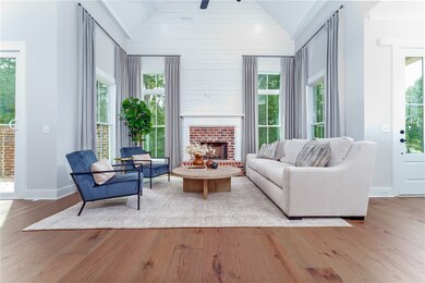Model home photos of the Arlington floorplan.