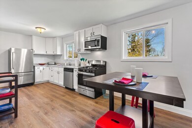 Spacious kitchen and dining