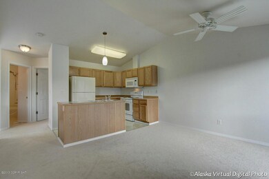 Kitchen with island