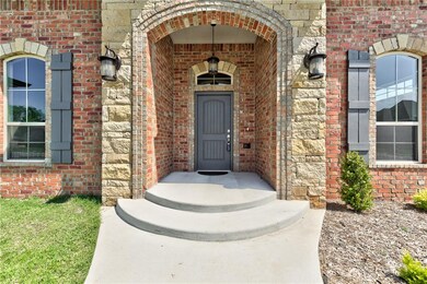 What a beautiful entrance this home provides.  The