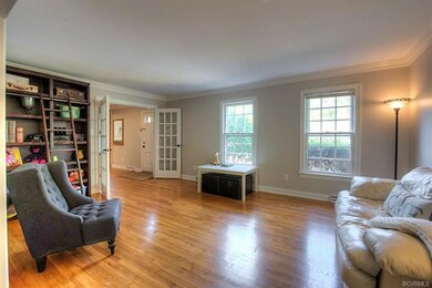 Alternate view of the formal living room.