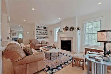 Gas Fireplace in the Living Room