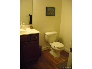 Half Bath With Single Vanity.