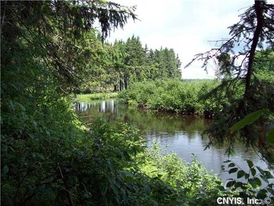 View. The Fish Creek looks beautiful as it flows b