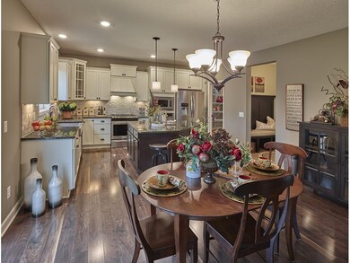 Ample Dining Space in Informal Dinette, Nice Open 