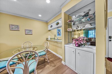 Built-in, dining area