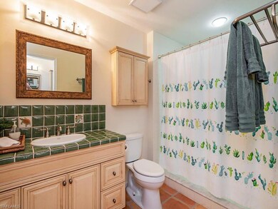 Master bath with large shower..(separate second si