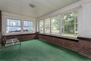 Welcoming front porch