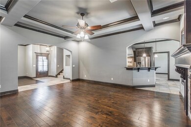 Beautiful woodwork all throughout the home