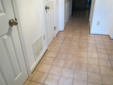 Foyer has ceramic tile as does the kitchen and all