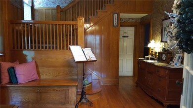Many of the furnishings, fine antiques and reprodu