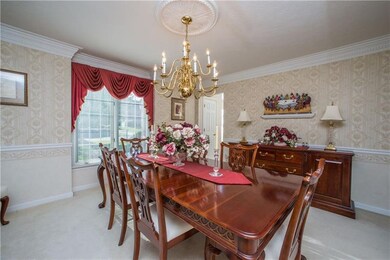 A glimpse of the guest closet in the foyer is show