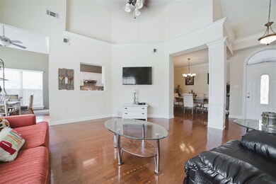 Wonderfully spacious, and look at the open floor p