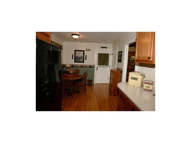 Kitchen with breakfast eating area.