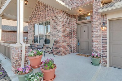 Plenty of seating room for this front porch.
