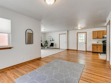 living room with  hardwood floors