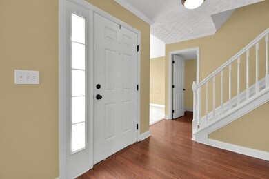 White wood trim