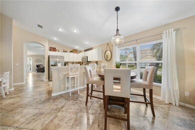 Breakfast nook off the kitchen