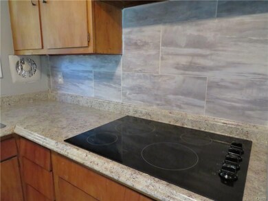 New Backsplash, counter and electric flat top