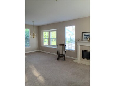 Open floor plan/dining rm, great room with gas frp