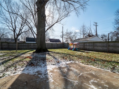 View of yard with a playground