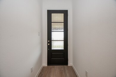 Gleaming LVP flooring as you enter