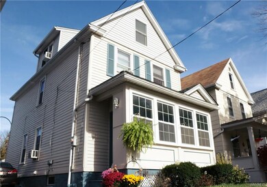 Enclosed front porch