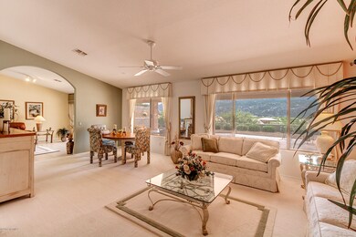 Living Room to Dining Room View