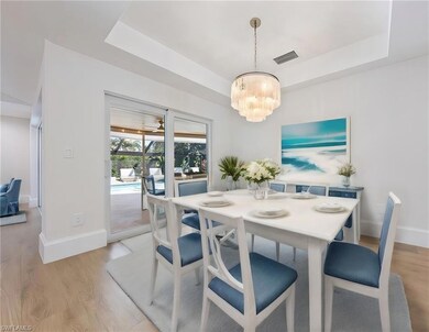 Dining room featuring an inviting chandelier, ligh