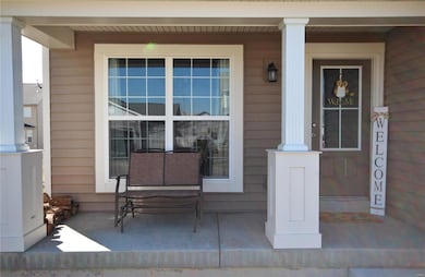 Great front porch to enjoy the weather!