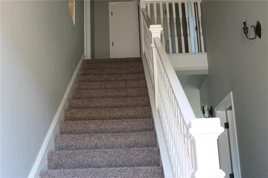 Stairs just off entry
