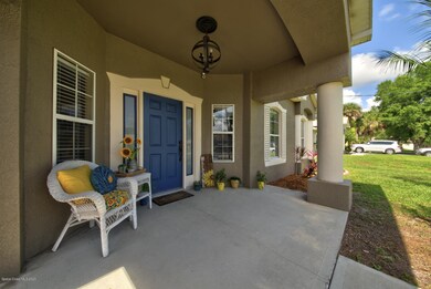 covered front entry porch