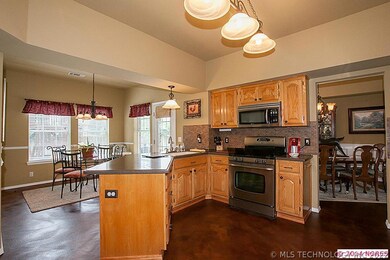 Large updated kitchen with stainless appliances, n