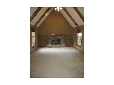 Gorgeous living room! Love the vaulted ceiling