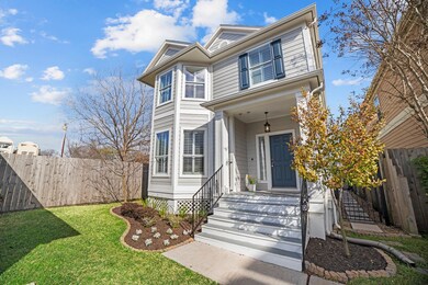 With a detached garage, you have a front yard spac