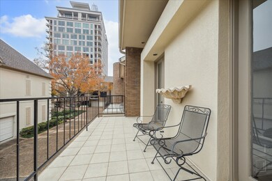 Balcony overlooking Courtyard