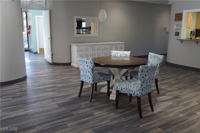 Clubhouse Dining area and activity center