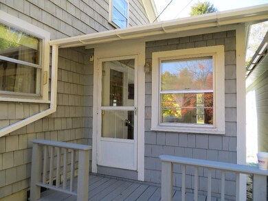 Entryway into the mudroom/laundry.