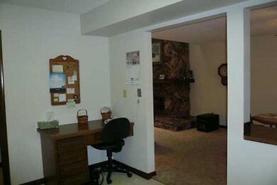 Kitchen. Built in Desk in Kitchen.