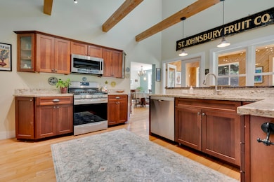 Kitchen looking toward Sunroom