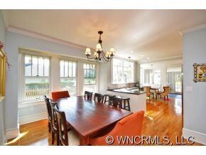 Open dining & kitchen.