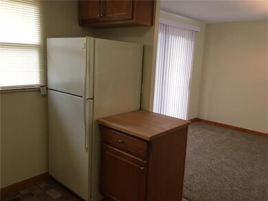 A wider door way to the dining room gives the feel